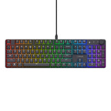 Trust GXT 866 Torix mekanisk gaming-tastatur (sort, amerikansk layout (QWERTY), Huano Red, 100 %, RGB)