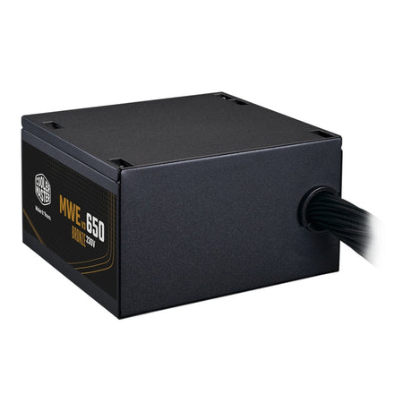 Cooler master mwe 650 bronze v3 650 watt strømforsyning (sort, 4x pcie)