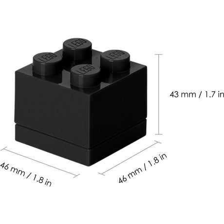 Værelse københavn lego miniboks madpakke 4 (sort)