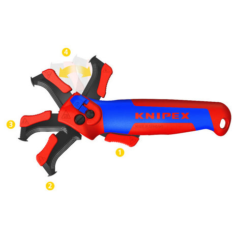 Knipex demonteringskniv med glidesko - 16 50 145 sb