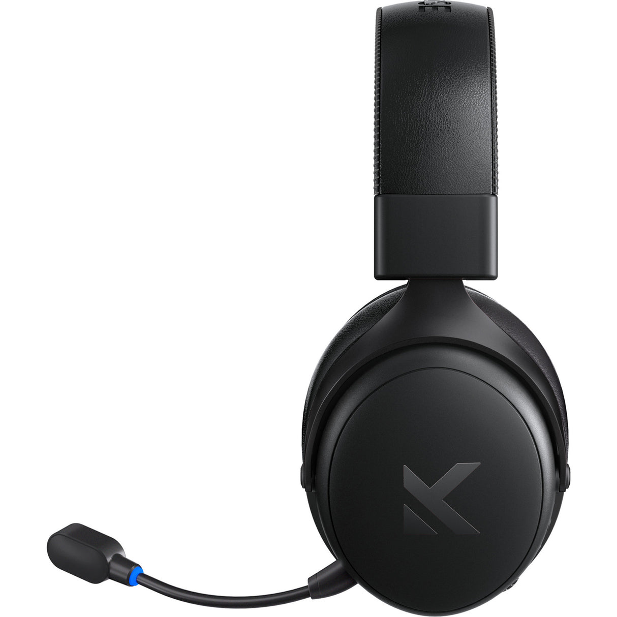 Mchose v9 trådløst over-ear gaming headset (sort, pc laptop playstation switch smartphone, 2,4 g bluetooth kabelført type-c)