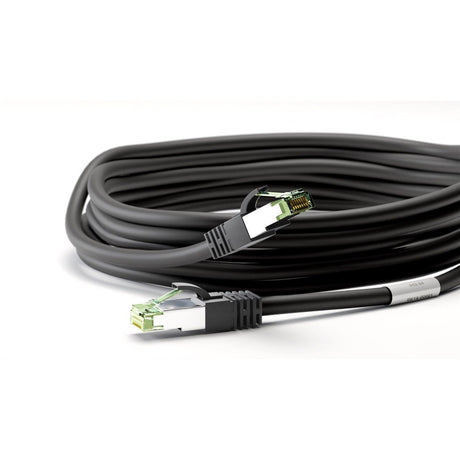 Goobay netværkskabel kat.8.1 s ftp (sort, 0,5 meter)