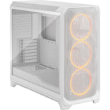 Fractal design meshify 3 xl rgb stort tårnhus (hvid | 2x usb-a | 1x usb-c | rgb | hærdet glas)