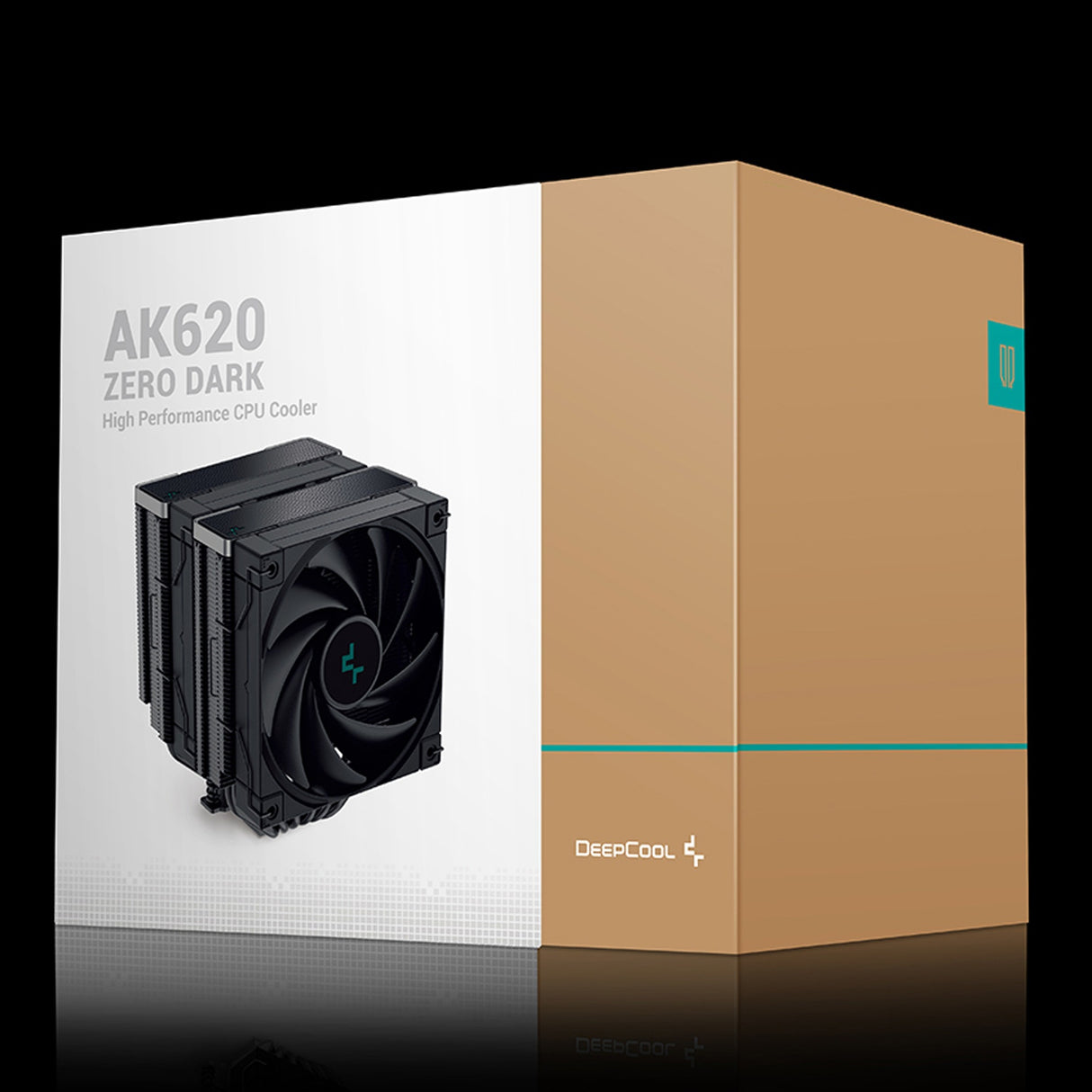 Deepcool ak620 zero dark CPU køler (sort)