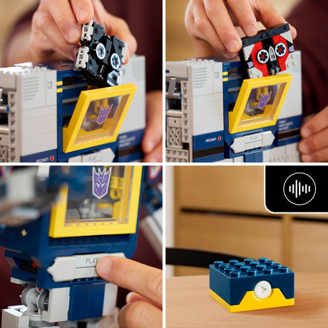 Lego ® ikoner transformere: soundwave - transformator samling - 10358