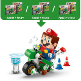 Lego super mario - mario kart - yoshi-crosser byggelegetøj (72031)