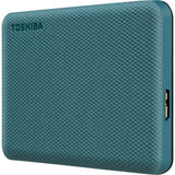 Toshiba Canvio Advance, 2 TB ekstern harddisk (grøn, HDTCA20EG3AA, USB 3.2 gen 1)