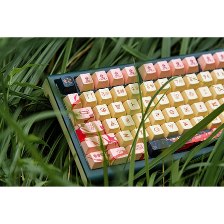 Ducky year of the snake 2025 limited edition rgb mekanisk gaming-tastatur (sort, us-layout (qwerty), cherry mx2a brown, 75%, rgb, pbt dye-sub keycaps, hot-swap)