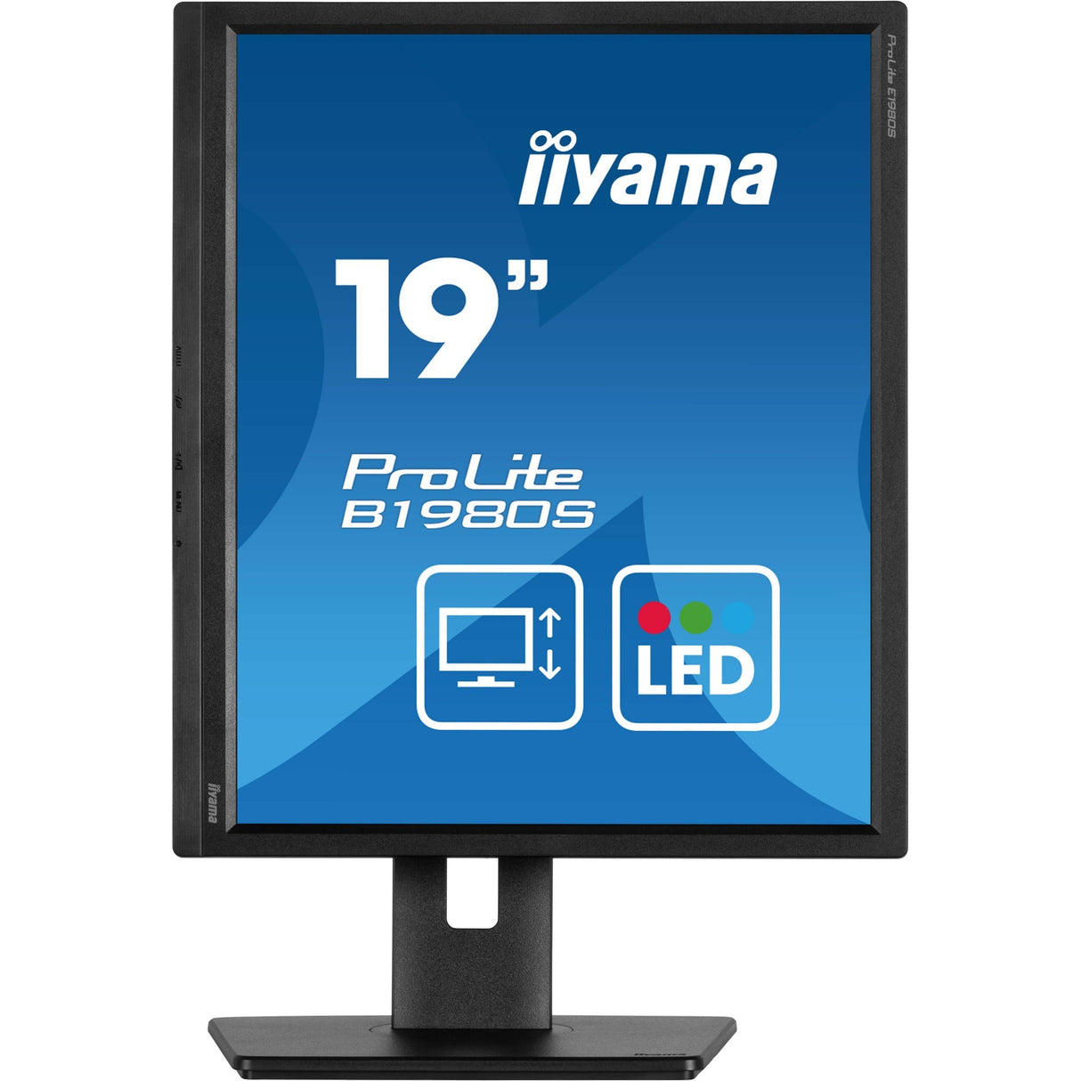 Iiyama prolite b1980s-b1 19 skærm (sort, hdmi, skærmport)