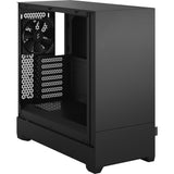 Fractal design pop lydløs sort tg klar tonet midi tårnhus (sort | 2x USB-A | hærdet glas)
