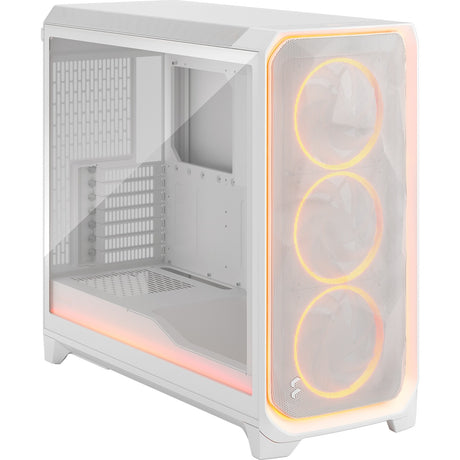Fractal design meshify 3 xl ambience pro rgb stort tårnhus (hvid | 2x usb-a | 1x usb-c | rgb | hærdet glas)