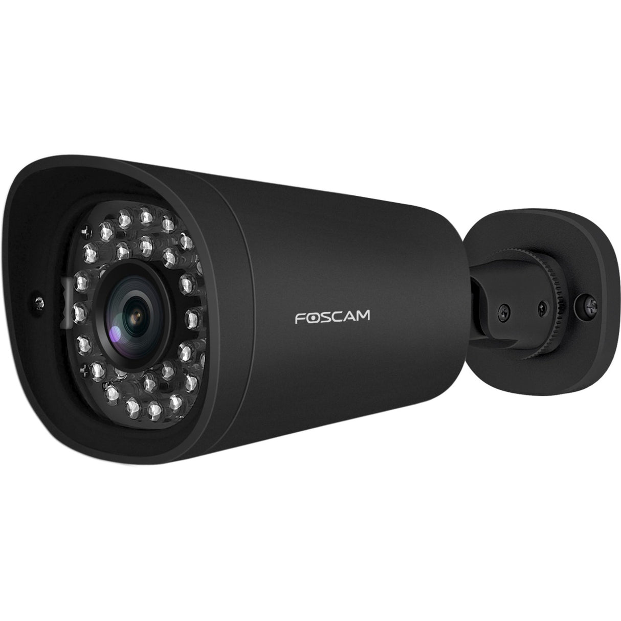 Foscam g4ep poe 4,0 megapixel udendørskamera (sort, poe, 4,0 megapixel)
