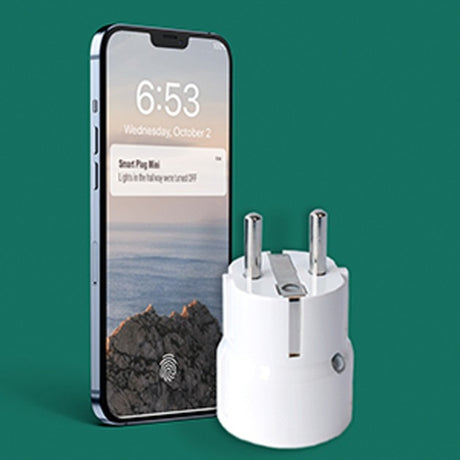 Frient smart stik mini 2 type e (fransk) stik (hvid, zigbee 3.0)