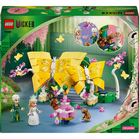 Lego ® wicked glindas bryllupsdag, sommerfuglelegetøj - 75688