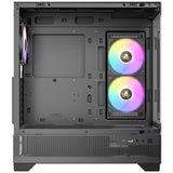Antec cx700 argb midi tårnhus (sort | 1x USB-A | 1x USB-C | hærdet glas)
