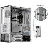 Chieftec uni bs-20b-op mini tårnhus (sort | 3x USB-A | 1x USB-C)