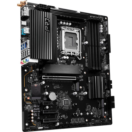 Asrock Z890 Pro-A WiFi Socket 1851 bundkort (sort, RAID, 2,5 GB-LAN, WiFi 6e, BT, lyd, ATX)