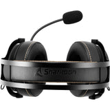 Sharkoon skiller sgh50 over-ear gaming headset (sort, pc, Playstation 4, Playstation 5, Xbox Series S|x)