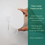 Ty frient elmåler interface 2, LED energibesparelse (hvid, zigbee 3.0)