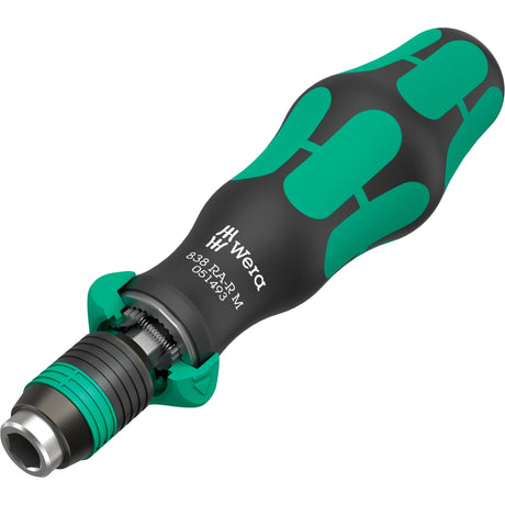 Wera kraftform kompakt 838 ra-r m imperial sæt 1 bit sæt (sort grøn, 15 stk.)