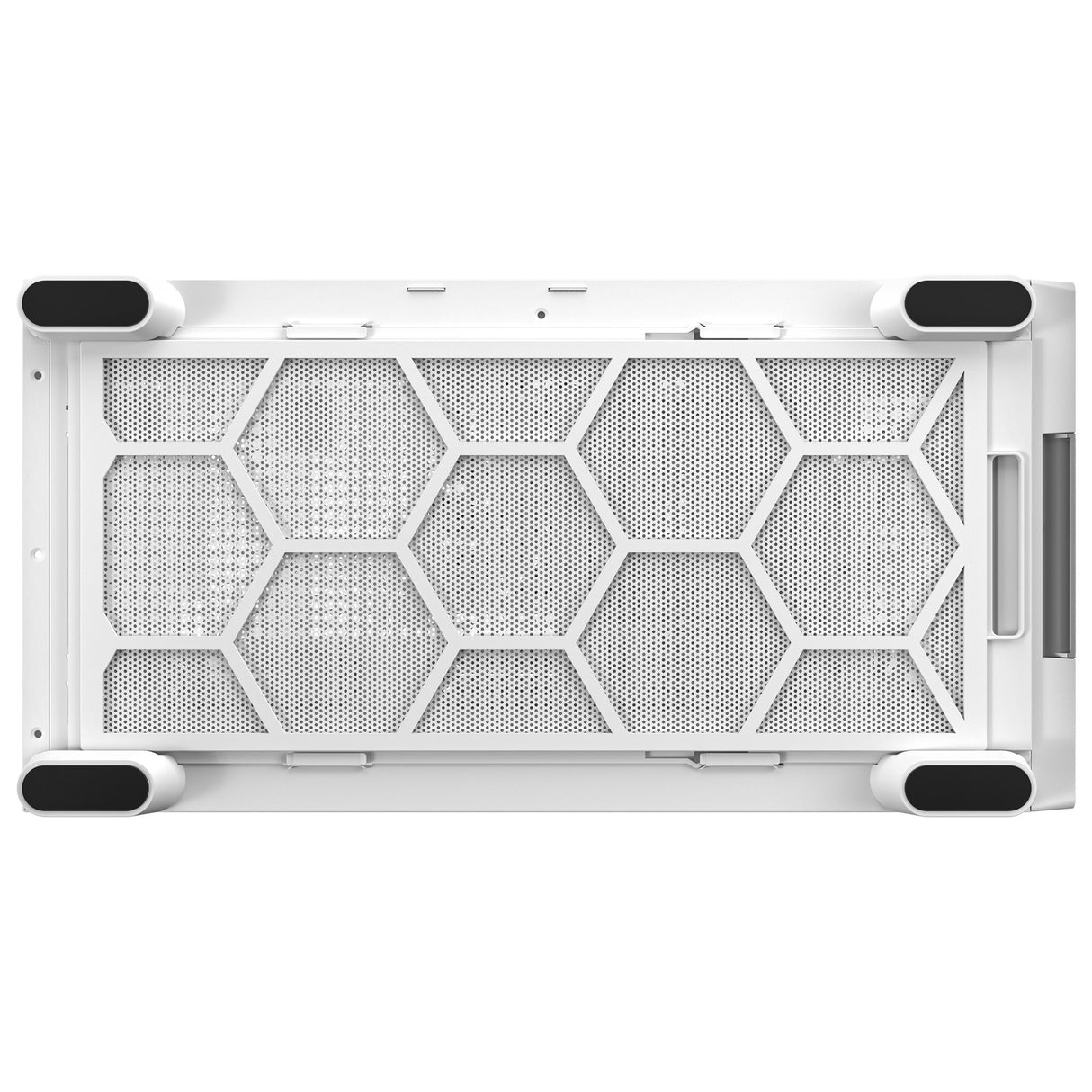 Antec flux midi tårnhus (hvid | 2x USB-A | 1x USB-C | hærdet glas)