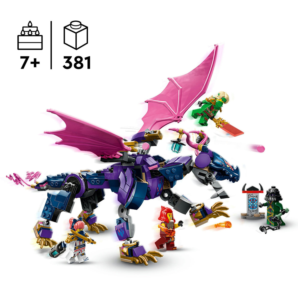 Lego ® ninjago® rontu mesterdragen legetøjssæt - 71842
