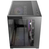 Antec cx600m argb mini tårnhus (sort | 3x usb-a | hærdet glas)