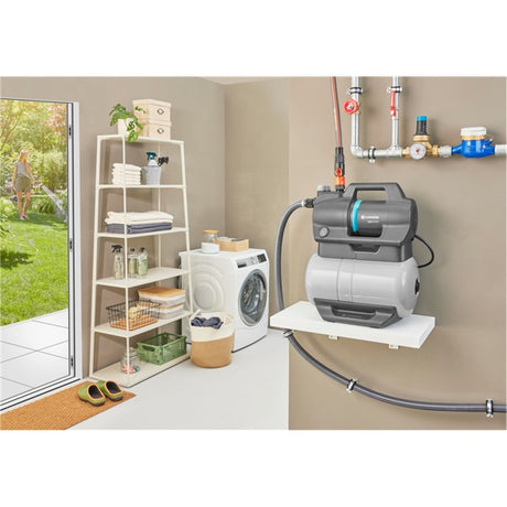 Gardena trykvandspumpe 3800 lydløs (grå, 600 watt)