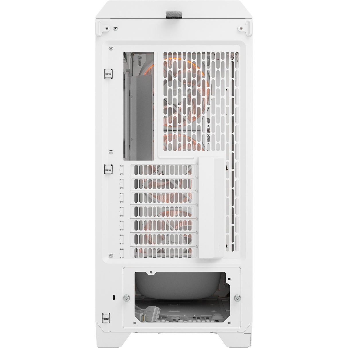Fractal design meshify 3 ambience pro rgb midi tårnhus (hvid | 2x usb-a | 1x usb-c | rgb | hærdet glas)