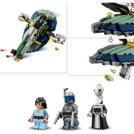 Lego ® Star Wars: Attack of the Clones™ Jango Fetts rumskib - 75433