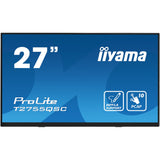 Iiyama Prolite T2755QSC-B1 27 touchscreen-skærm (sort, HDMI, skærmport, 2x USB-A, USB-B)