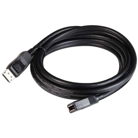 Club 3D DisplayPort 1.4 DSC 1.2 HBR3 HDR tovejskabel (sort, 3 meter, 8K 60Hz)