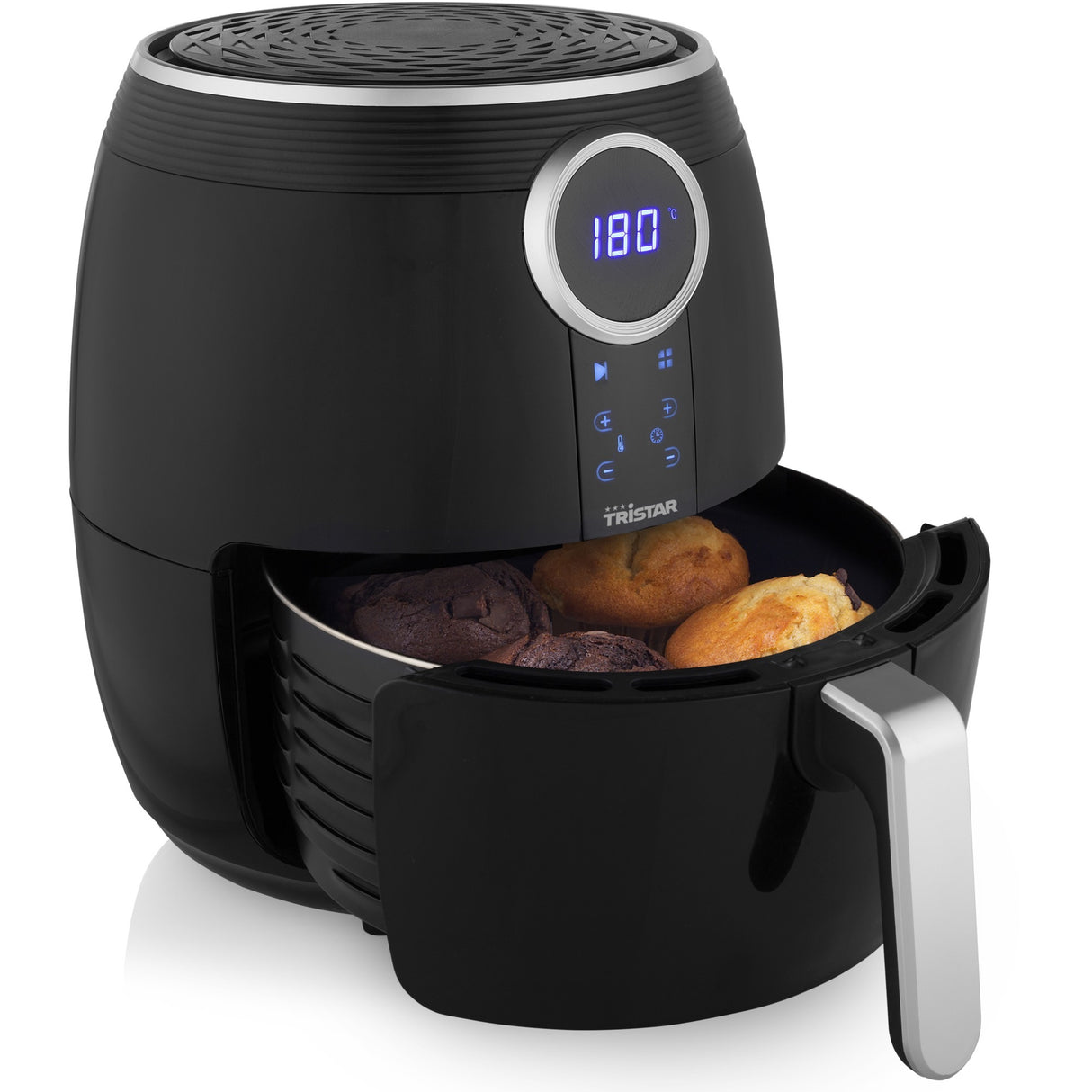 Tristar fr-6956 digital sprød frituregryde varmluftfriture (sort, 4,5 liter)