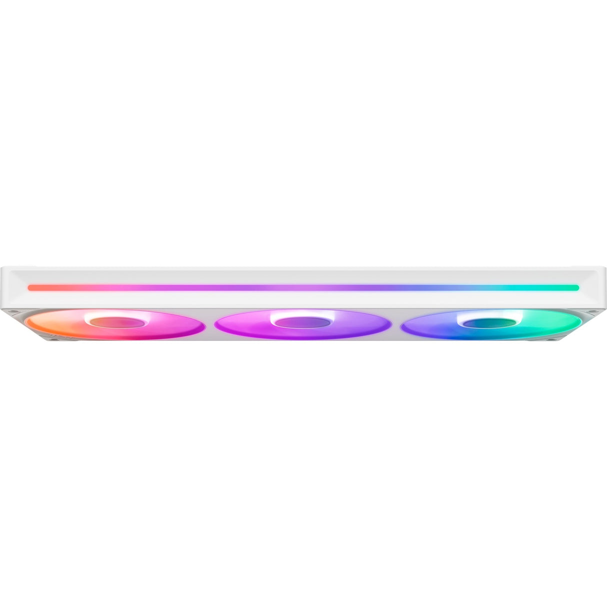 Nzxt f360 rgb core case fans (hvide, 3 styk, 360 x 120 x 26 mm)