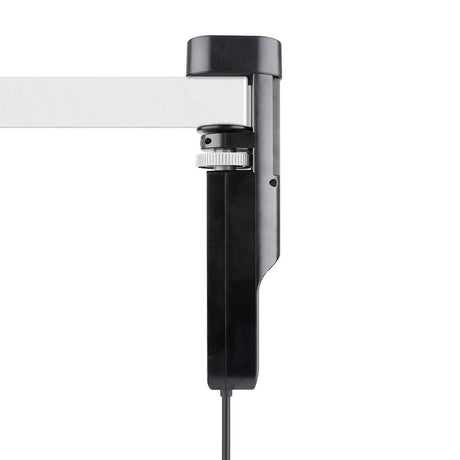 Neomounts DS22-840BL6 skrivebordsstik med klemme og USB-C- og USB-A-porte - hurtigopladningsstik (sort)