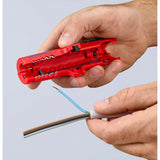 Knipex universal kabelstripper 1685125sb kabelafisoleringsværktøj (rød blå)