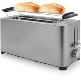 Princess 142402 brødrister i rustfrit stål 2 lange åbninger (rustfrit stål)