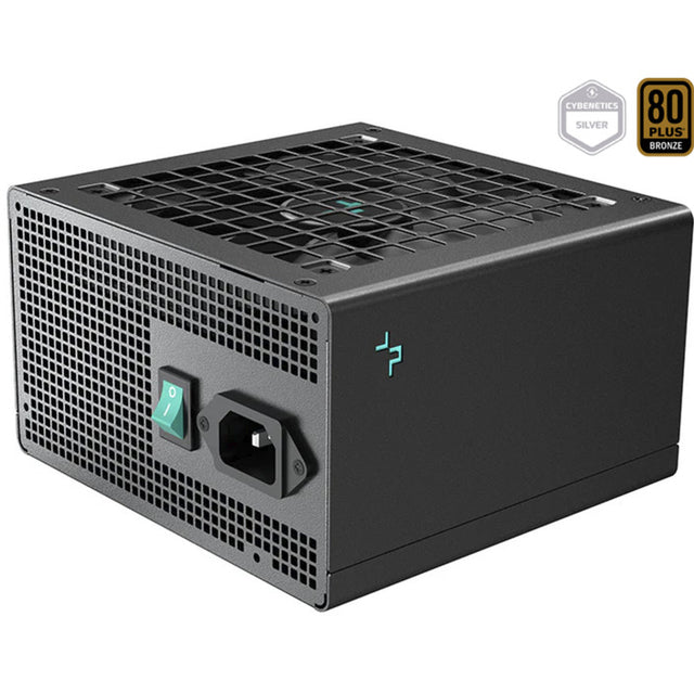 Deepcool pl650d 650 watt strømforsyning (sort, 1x 12v-2x6, 2x pcie)
