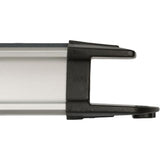 Brennerstuhl premium-alu-line teknologi strømskinne duo 16-vejs strømskinne (sort sølv, 3 meter)