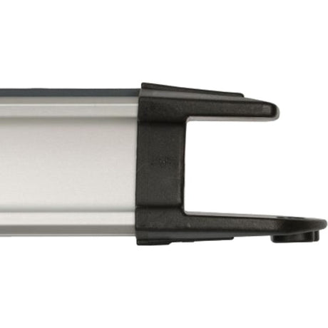 Brennerstuhl premium-alu-line teknologi strømskinne duo 16-vejs strømskinne (sort sølv, 3 meter)