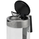 Princess 236041 glaskedel london-kedel (transparent rustfrit stål, 1,7 l)