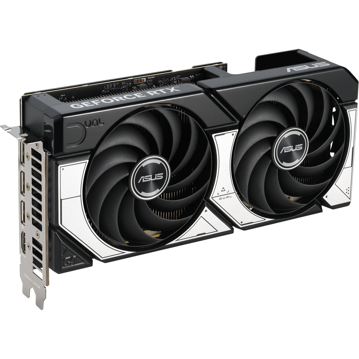 Asus Dual GeForce RTX 5070 OC grafikkort (DLSS 4, 3x Display Port, 1x HDMI 2.1)