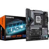 Gigabyte B860 Eagle WiFi 6E Socket 1851 bundkort (RAID, 2,5 GB LAN, WiFi 6E, BT, lyd, ATX)