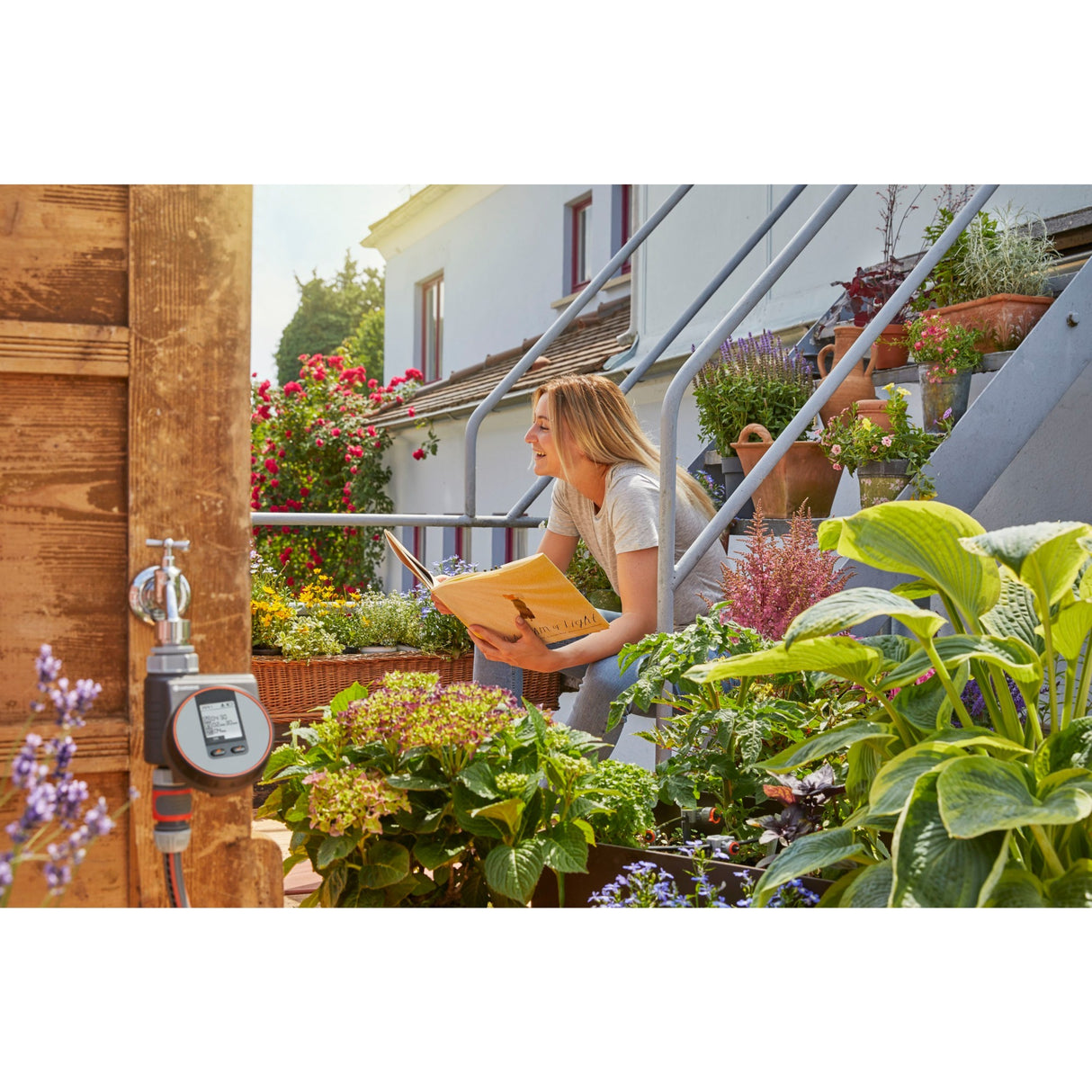 Gardena vandingscomputer flex - ingen app nødvendig - til altan eller terrasse