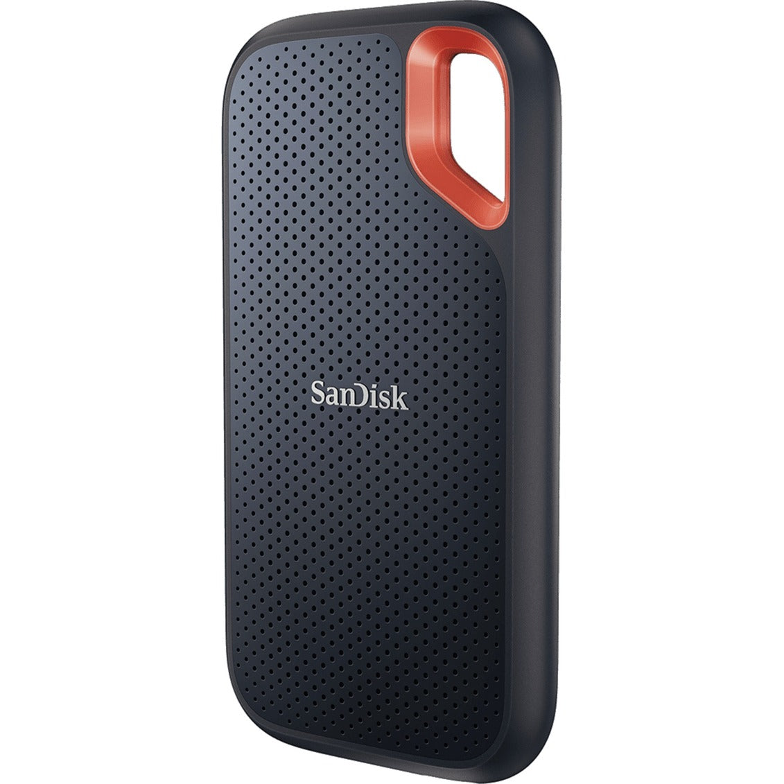 Sandisk extreme portable v2, 2 TB ekstern SSD (sort orange, SDSSDE61-2t00-G25, USB-C)