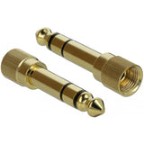 Delock stereostik 3,5 mm 3-benet han > hun forlængerkabel (sort, 5 meter)
