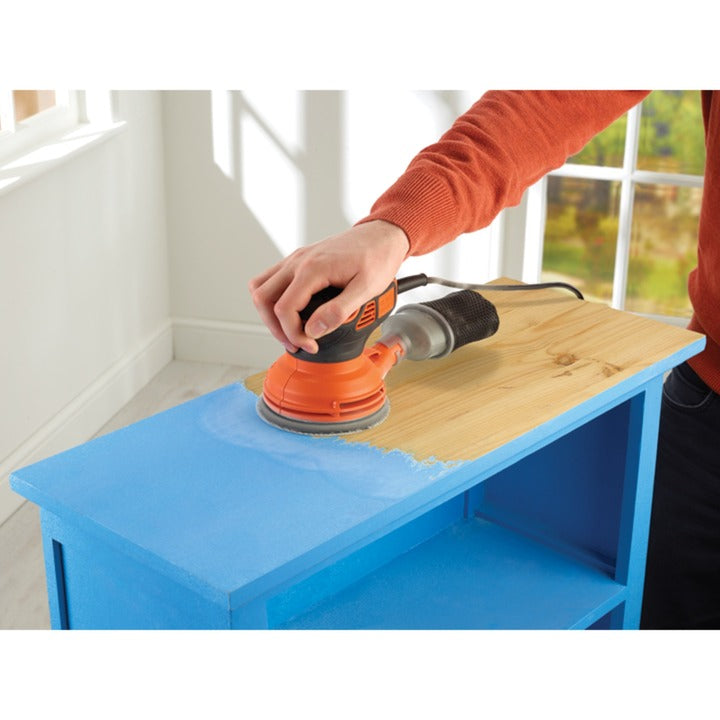 Black+decker excentersliber ka199-qs (orange sort)