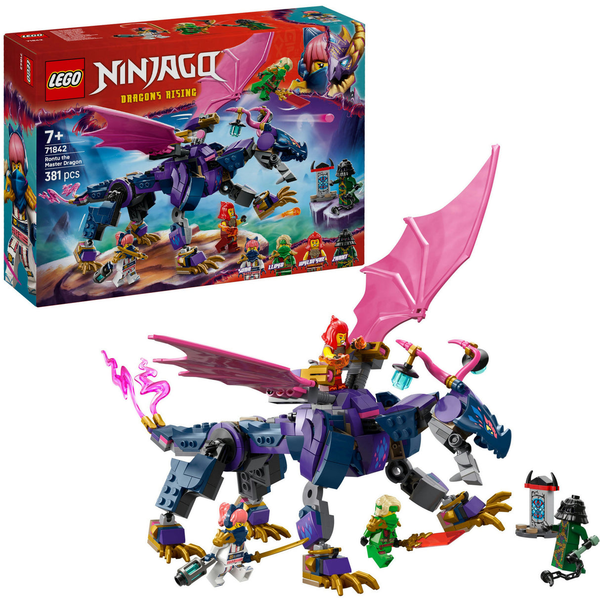 Lego ® ninjago® rontu mesterdragen legetøjssæt - 71842