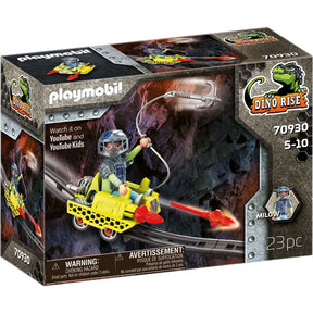 Playmobil dino rise - minecruiser byggelegetøj (70930)
