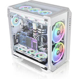 Thermaltake view 51 tg sne argb edition midi tårnhus (hvid | 4x USB-A | 1x USB-C | RGB | vindue)